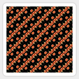 Pattern of tulips Sticker